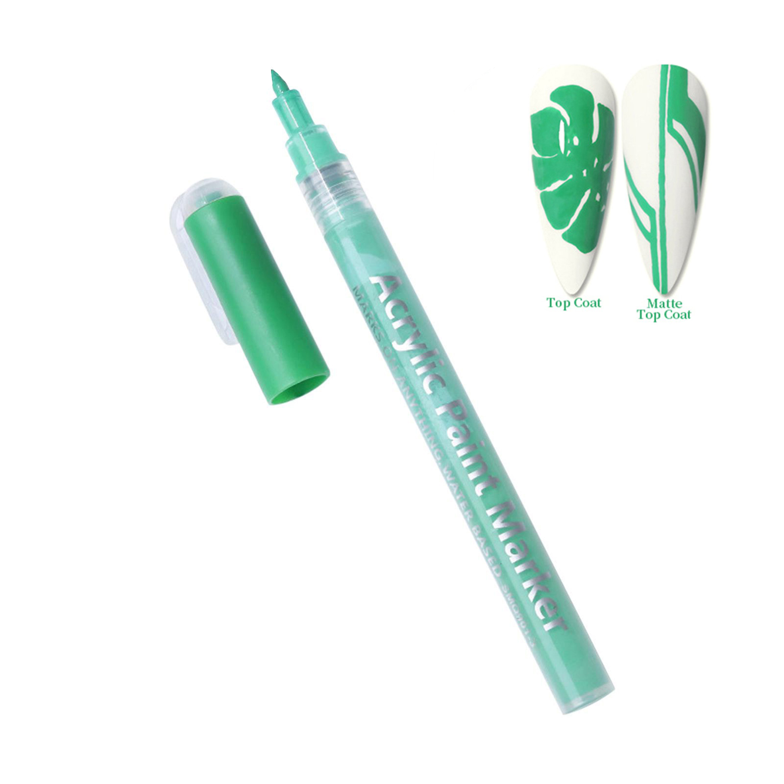 Acrylic Paint Pens Markers Nail Art Pen - Light Green