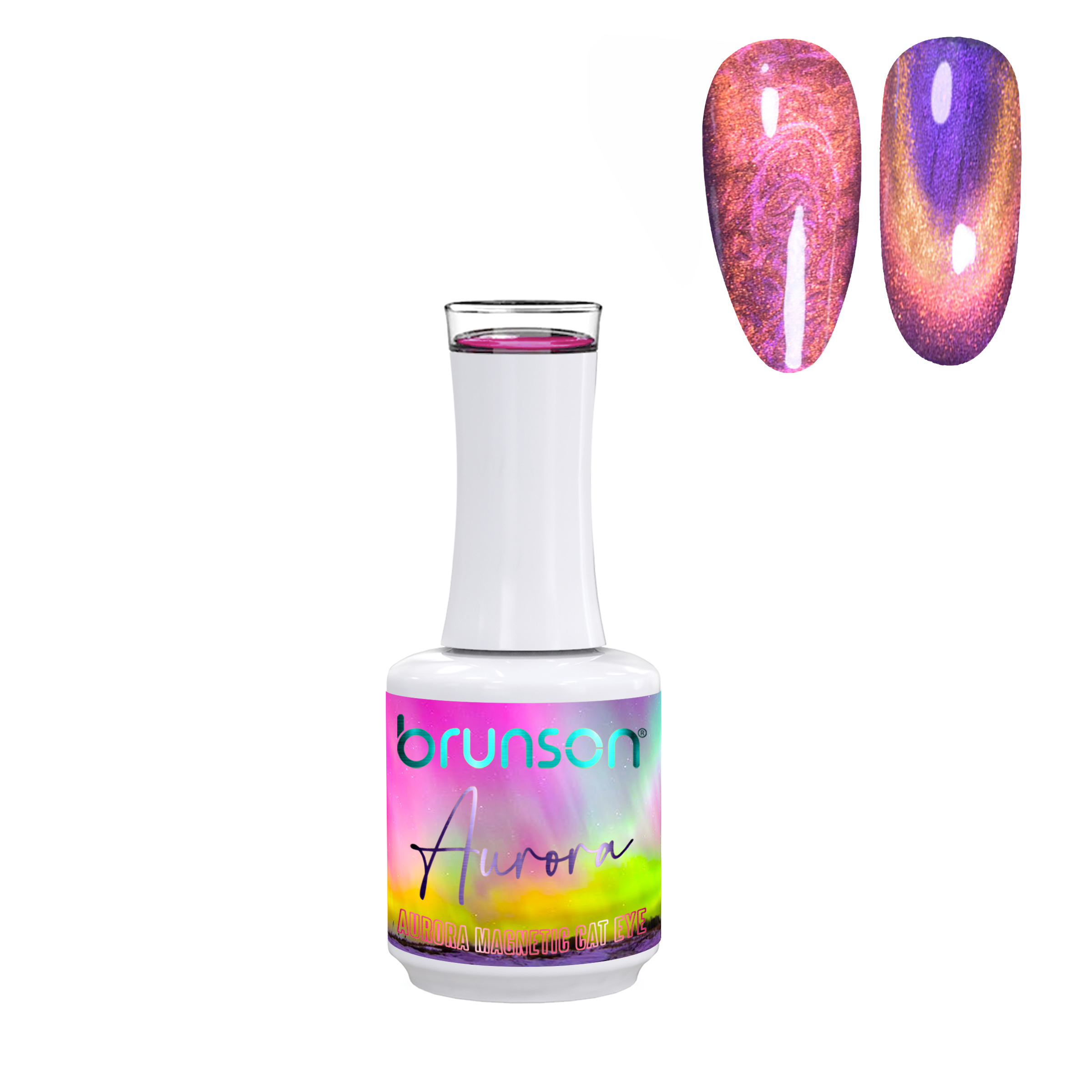 Auroras Magnetic Cat Eye Gel Nail Polish BAMC007