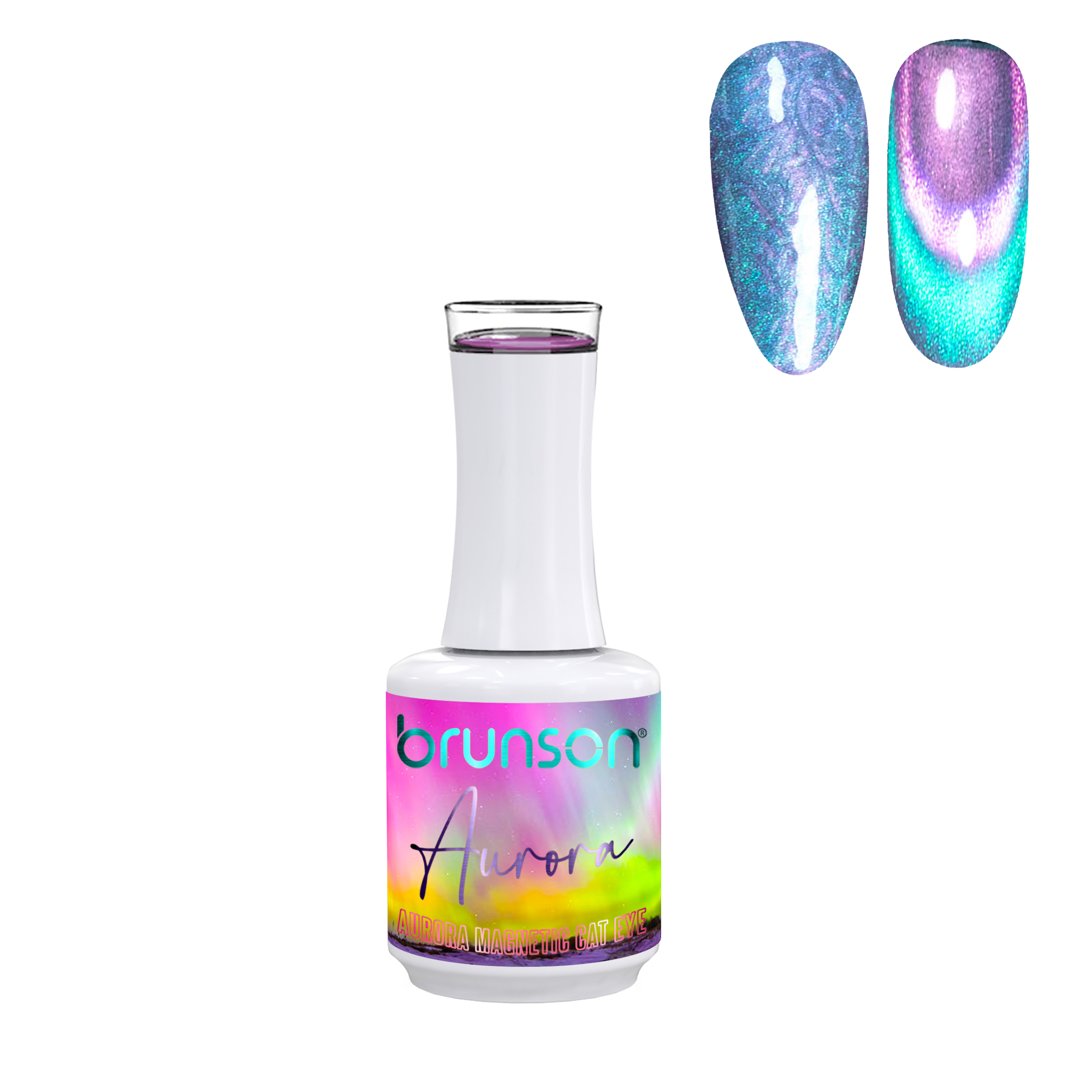 Auroras Magnetic Cat Eye Gel Nail Polish BAMC010