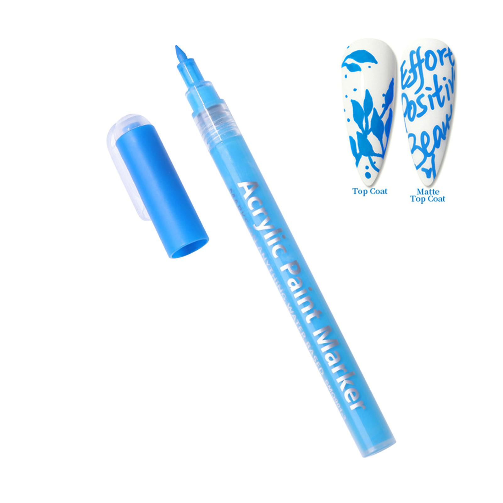 Acrylic Paint Pens Markers Nail Art Pen - Dark Blue