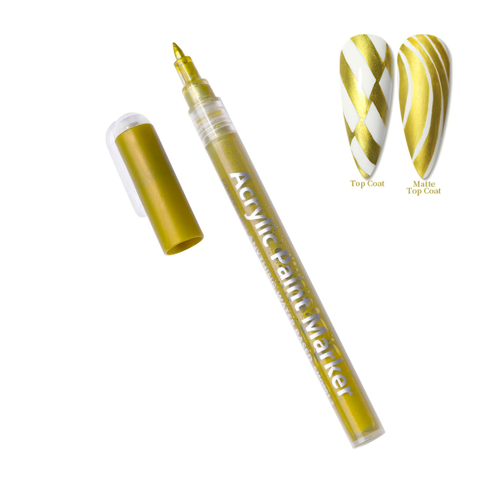 Acrylic Paint Pens Markers Nail Art Pen - Gold