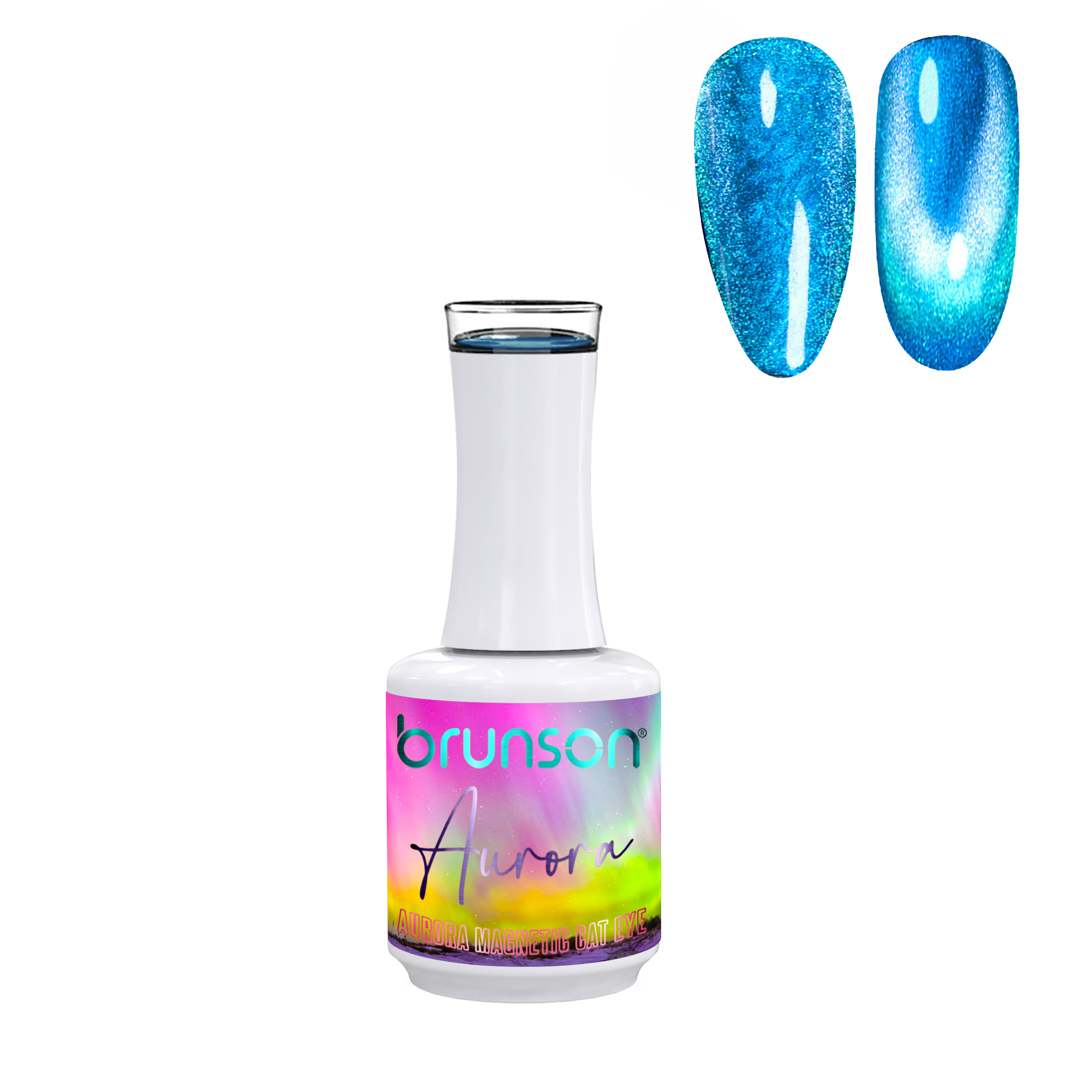 Auroras Magnetic Cat Eye Gel Nail Polish BAMC002