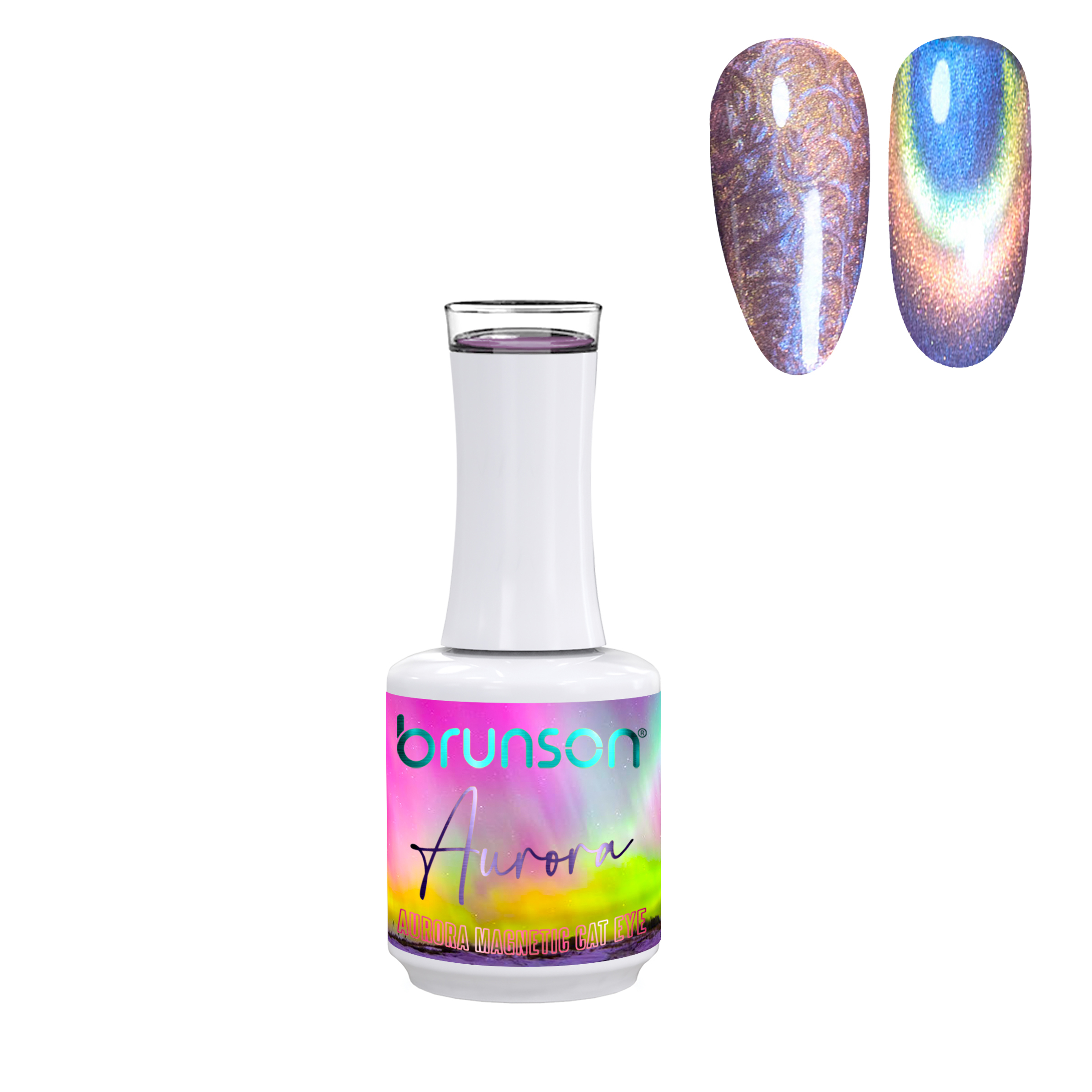 Auroras Magnetic Cat Eye Gel Nail Polish BAMC008