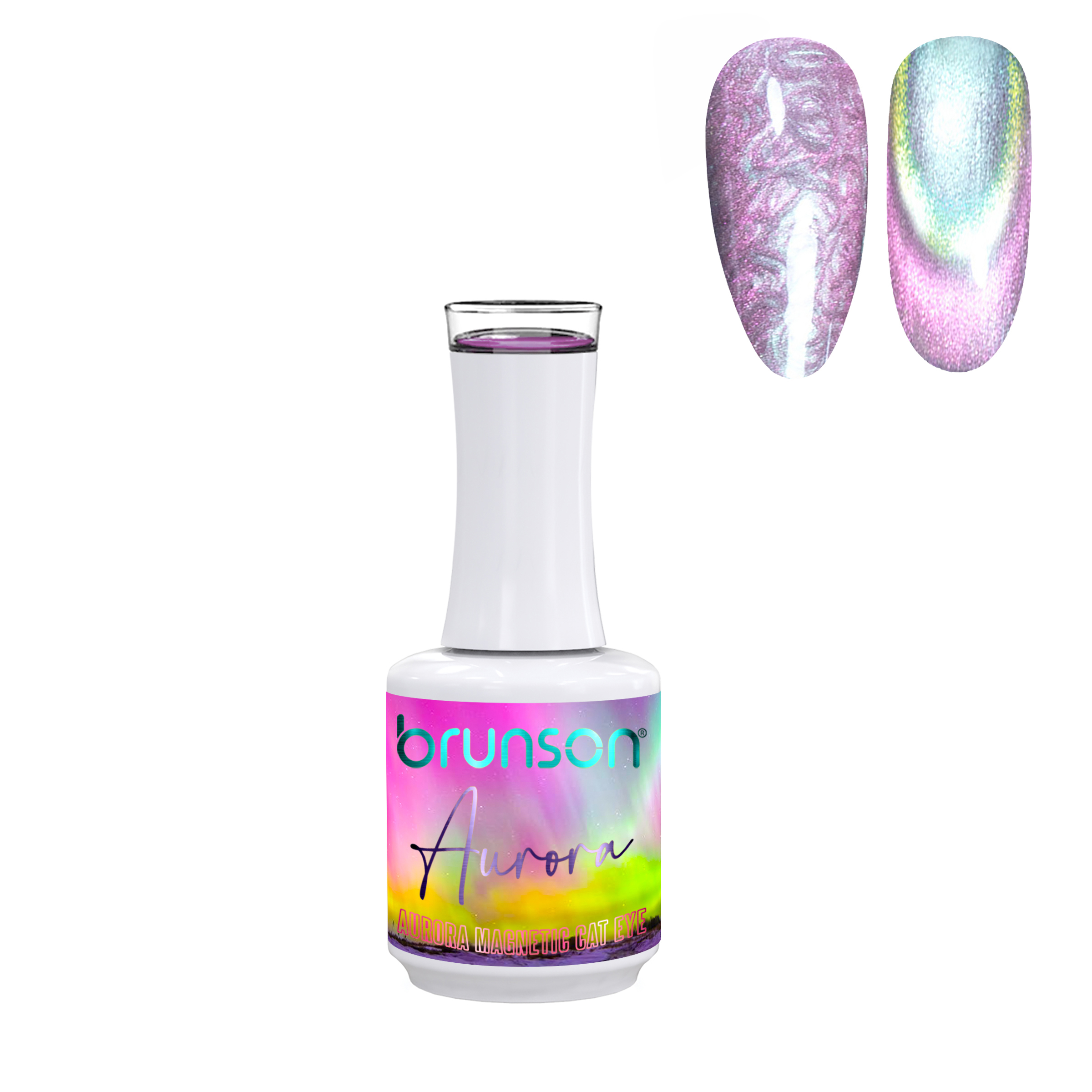 Auroras Magnetic Cat Eye Gel Nail Polish BAMC011