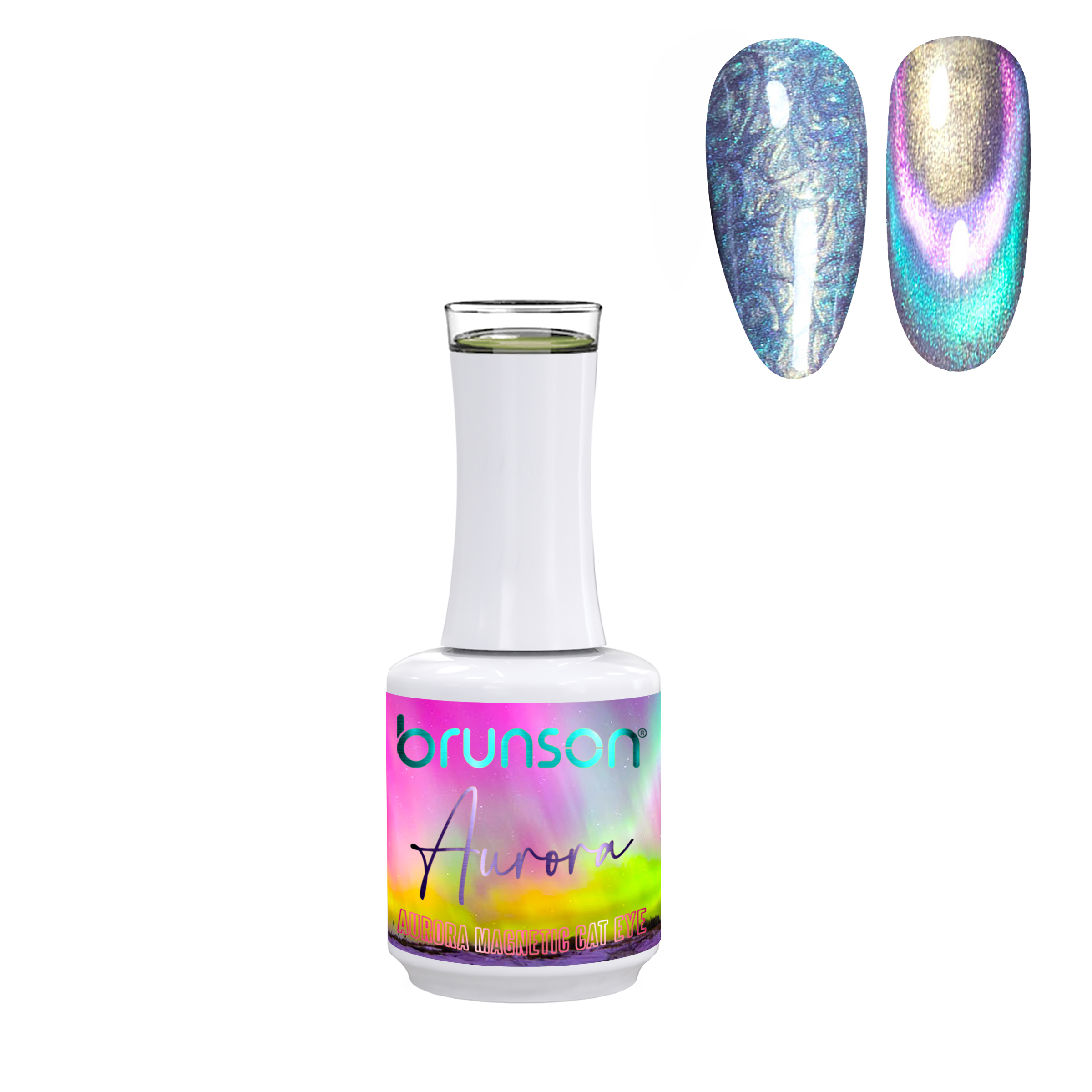 Auroras Magnetic Cat Eye Gel Nail Polish BAMC012