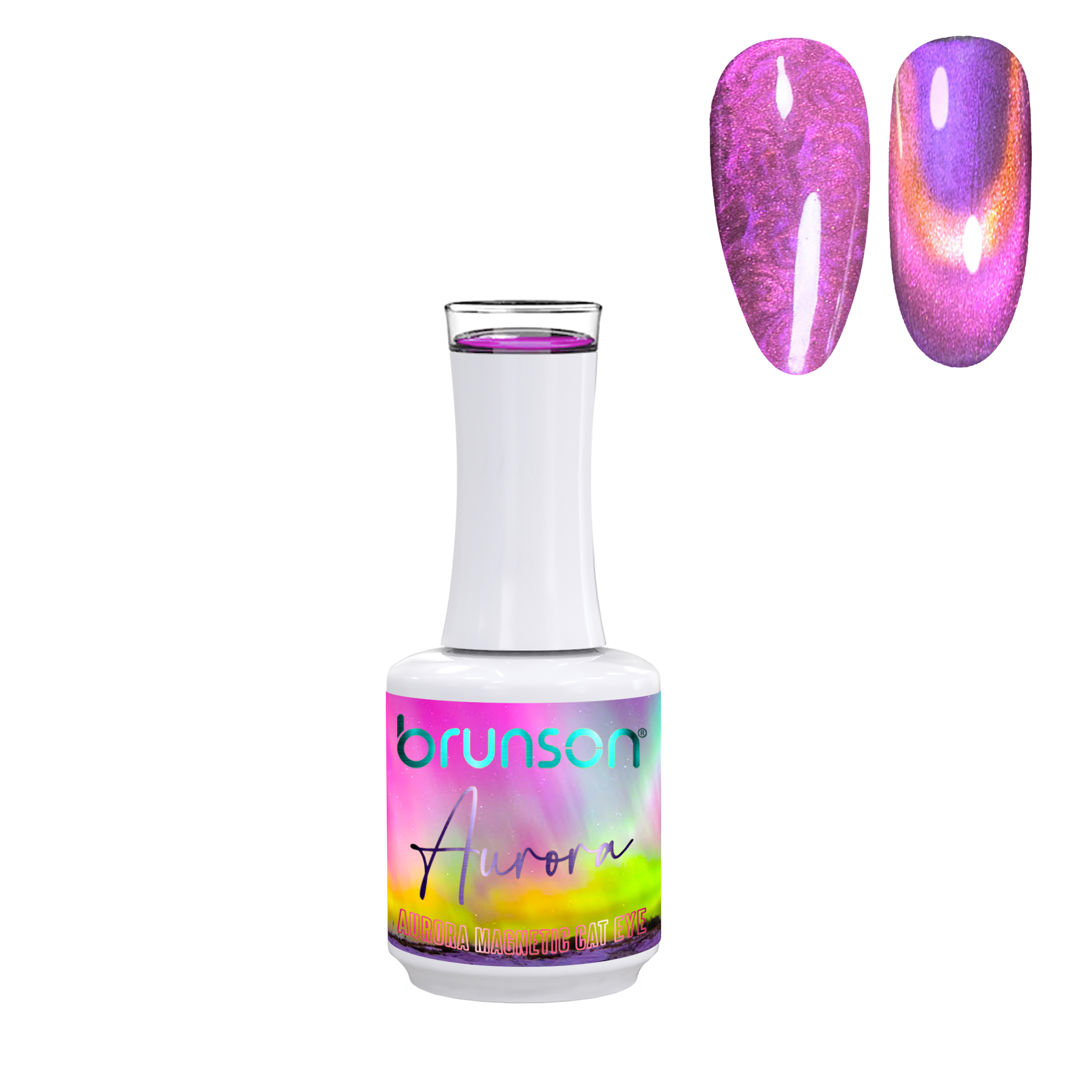 Auroras Magnetic Cat Eye Gel Nail Polish BAMC009