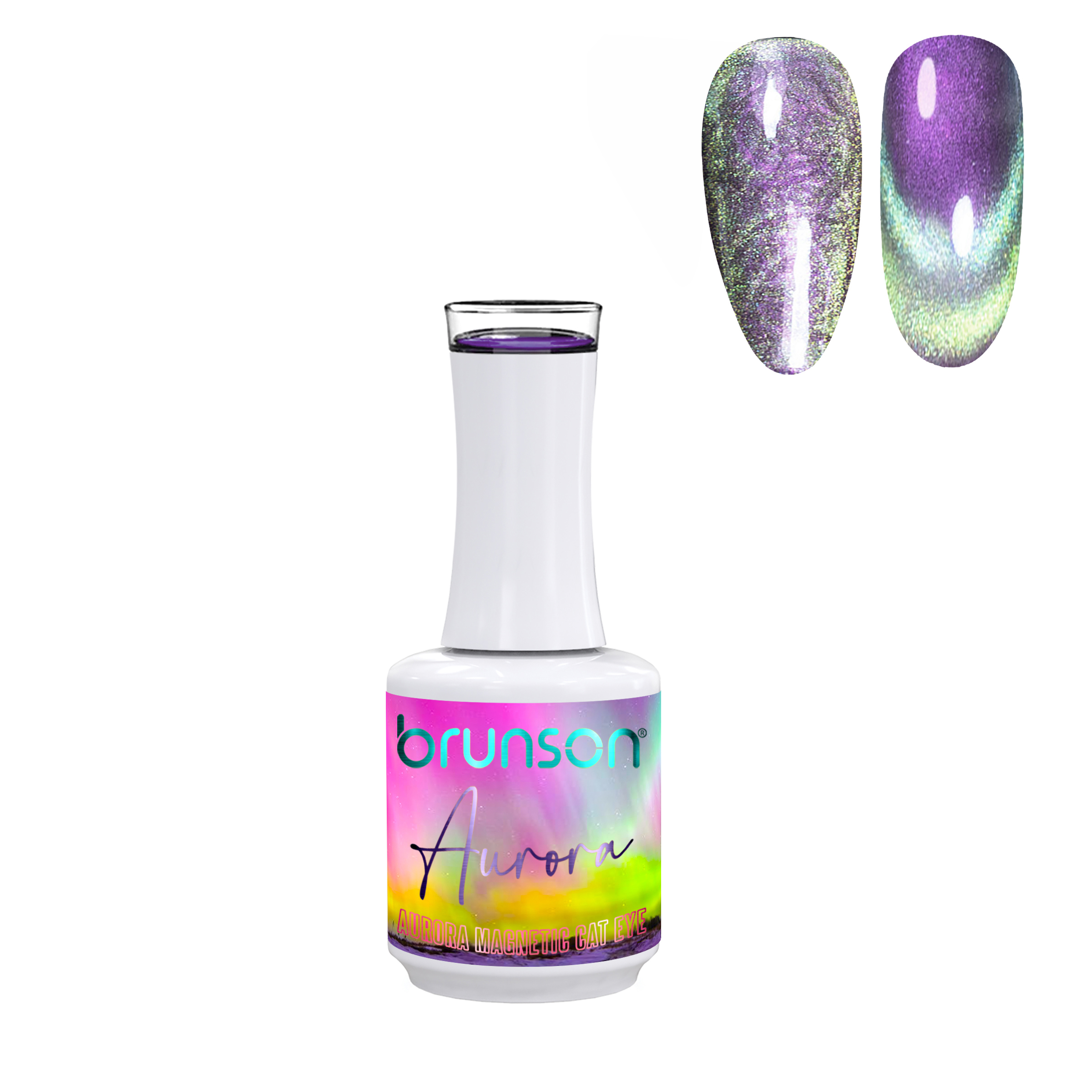 Auroras Magnetic Cat Eye Gel Nail Polish BAMC004