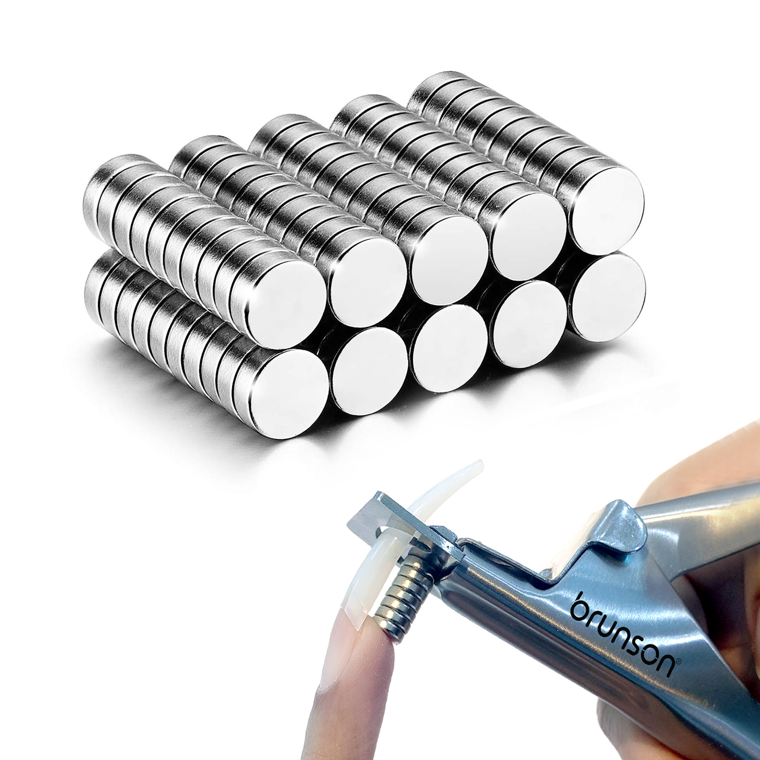 Multi-Use Tiny Sliver Magnets 50pcs