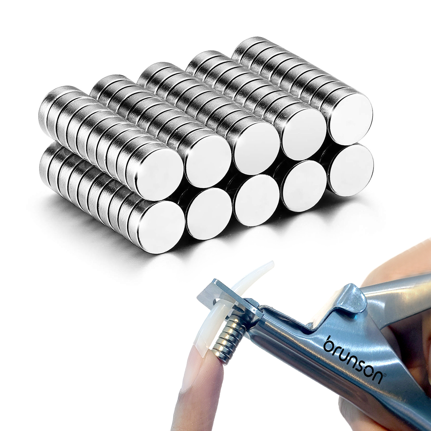 Multi-Use Tiny Sliver Magnets 50pcs