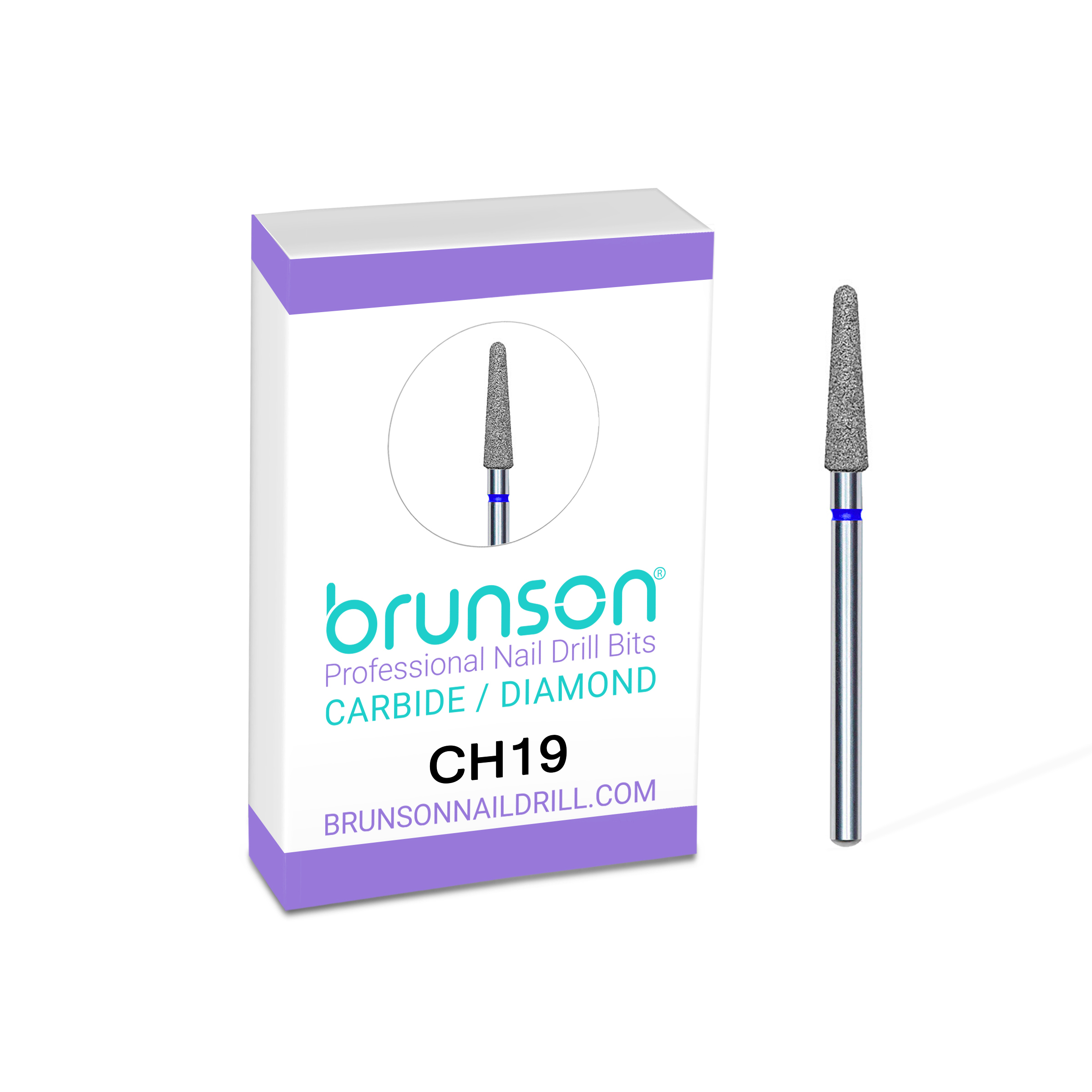Nail Drill Bits Diamond Cuticle Remover Nail Bits CH19