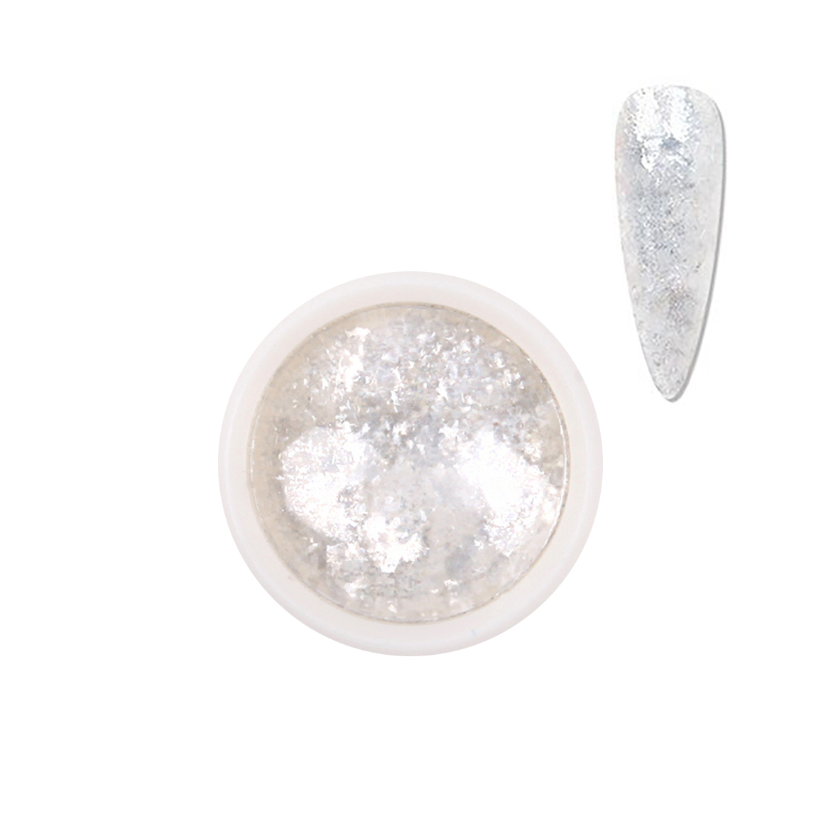 Nail Art Decoration Aurora Shattered Glass Glitter Flakes BGF06
