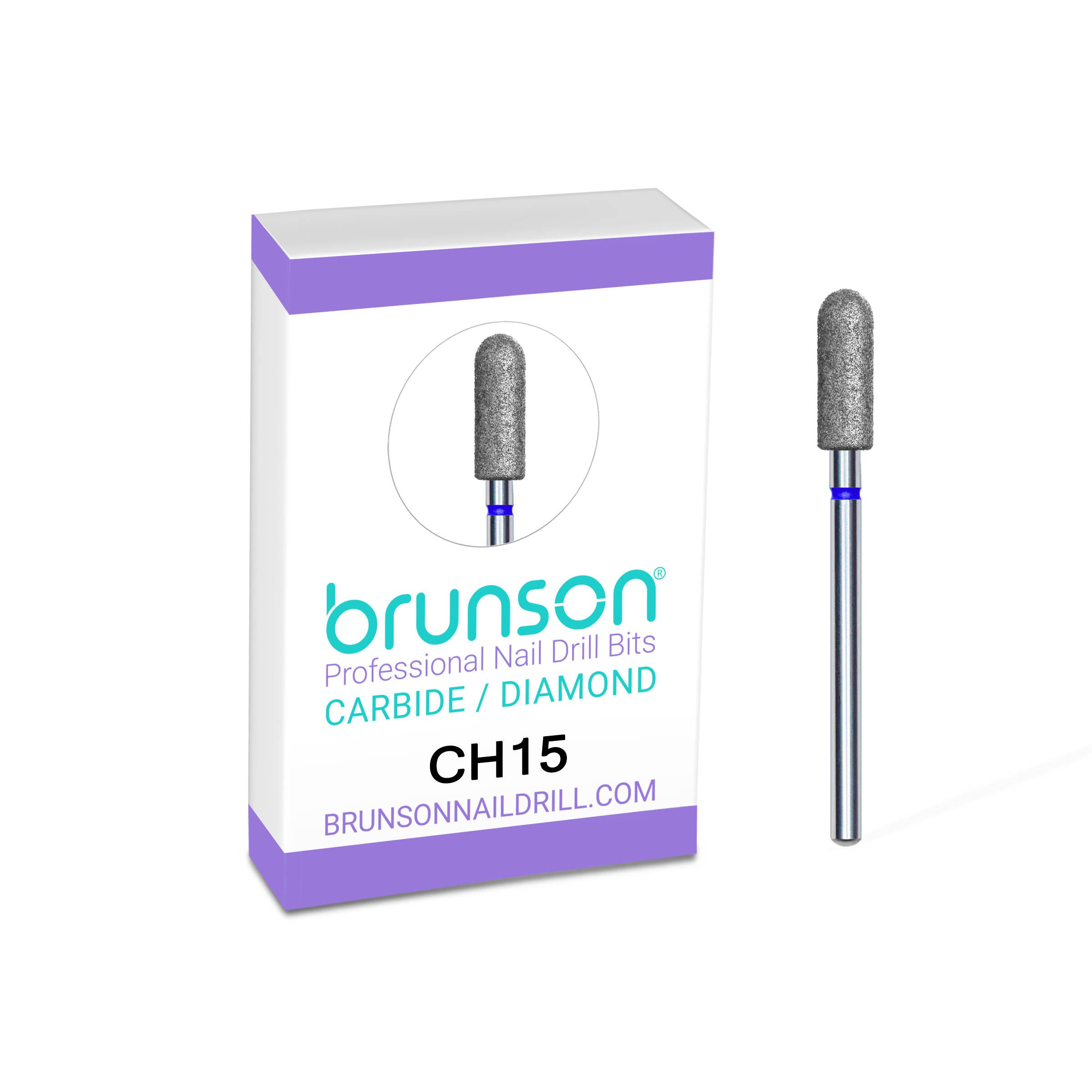 Nail Drill Bits Diamond Cuticle Remover Nail Bits CH15