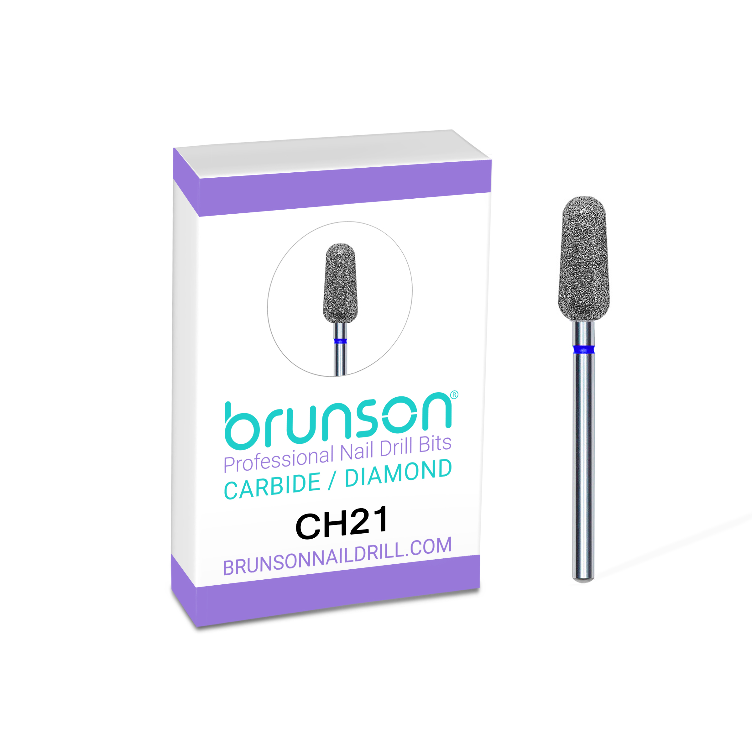 Nail Drill Bits Diamond Cuticle Remover Nail Bits CH21