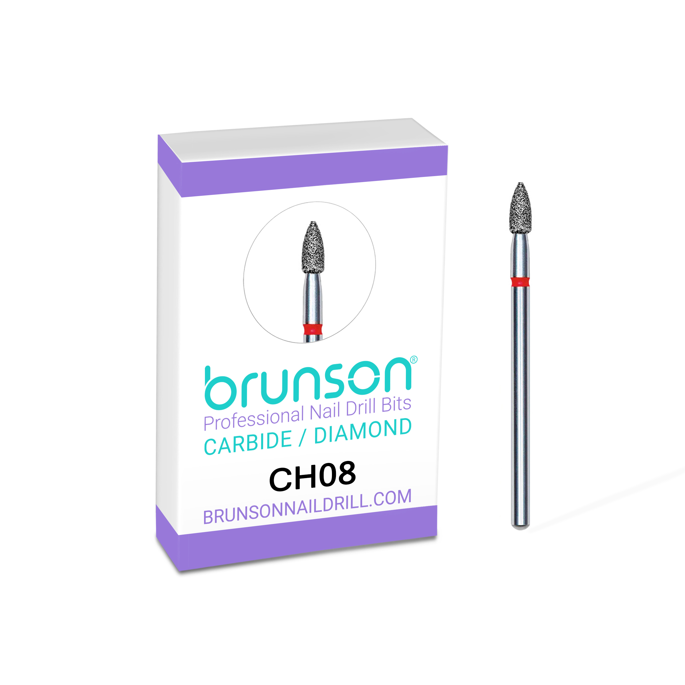 Nail Drill Bits Diamond Cuticle Remover Nail Bits CH08