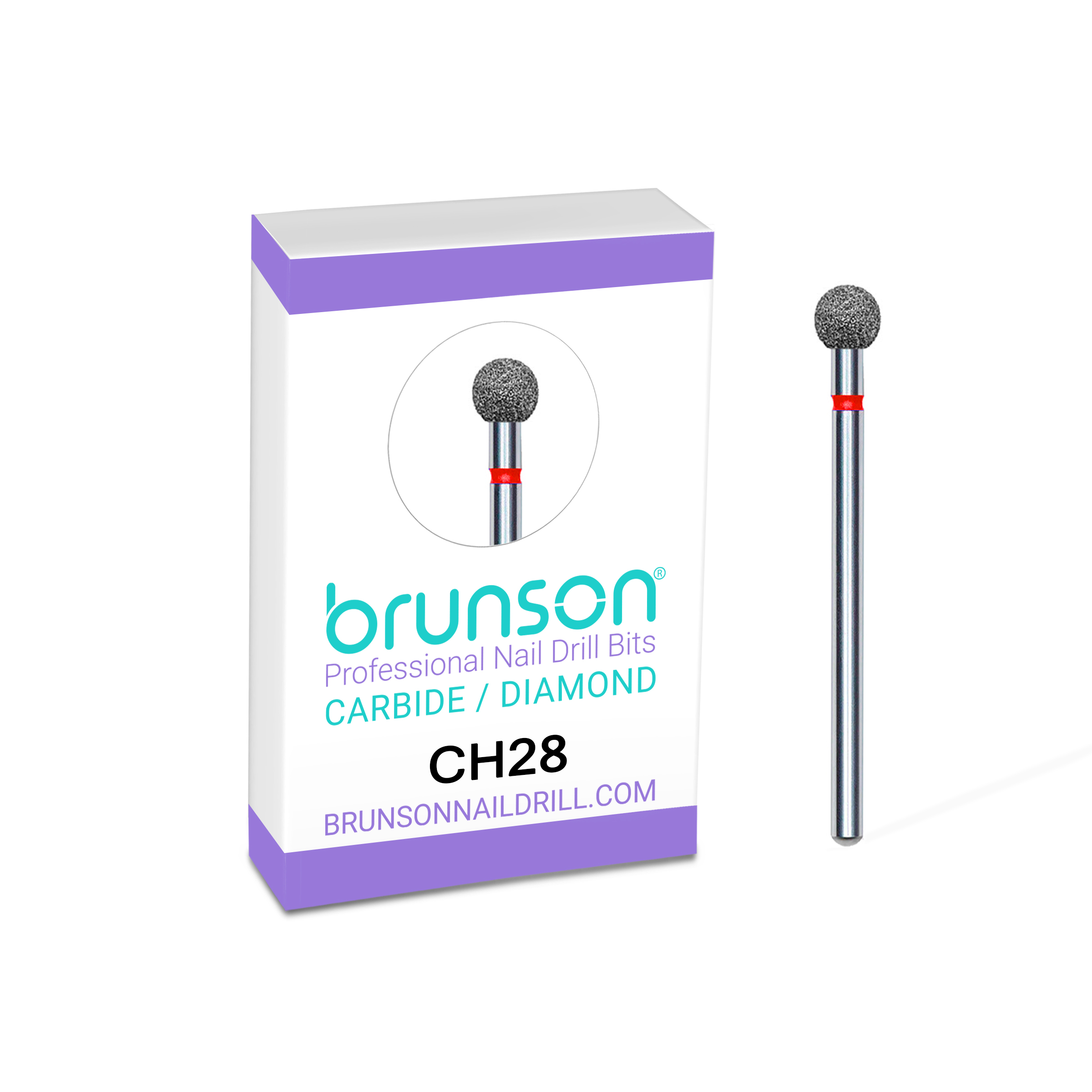 Nail Drill Bits Diamond Cuticle Remover Nail Bits CH28