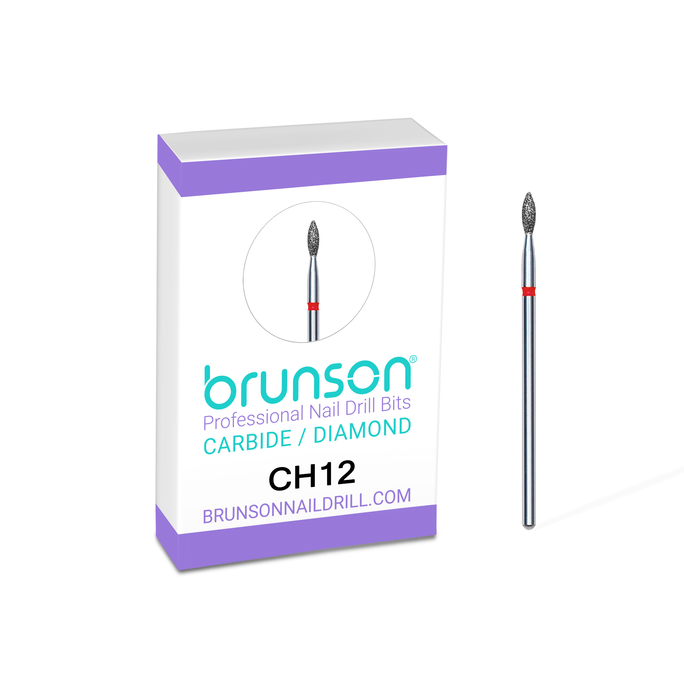 Nail Drill Bits Diamond Cuticle Remover Nail Bits CH12