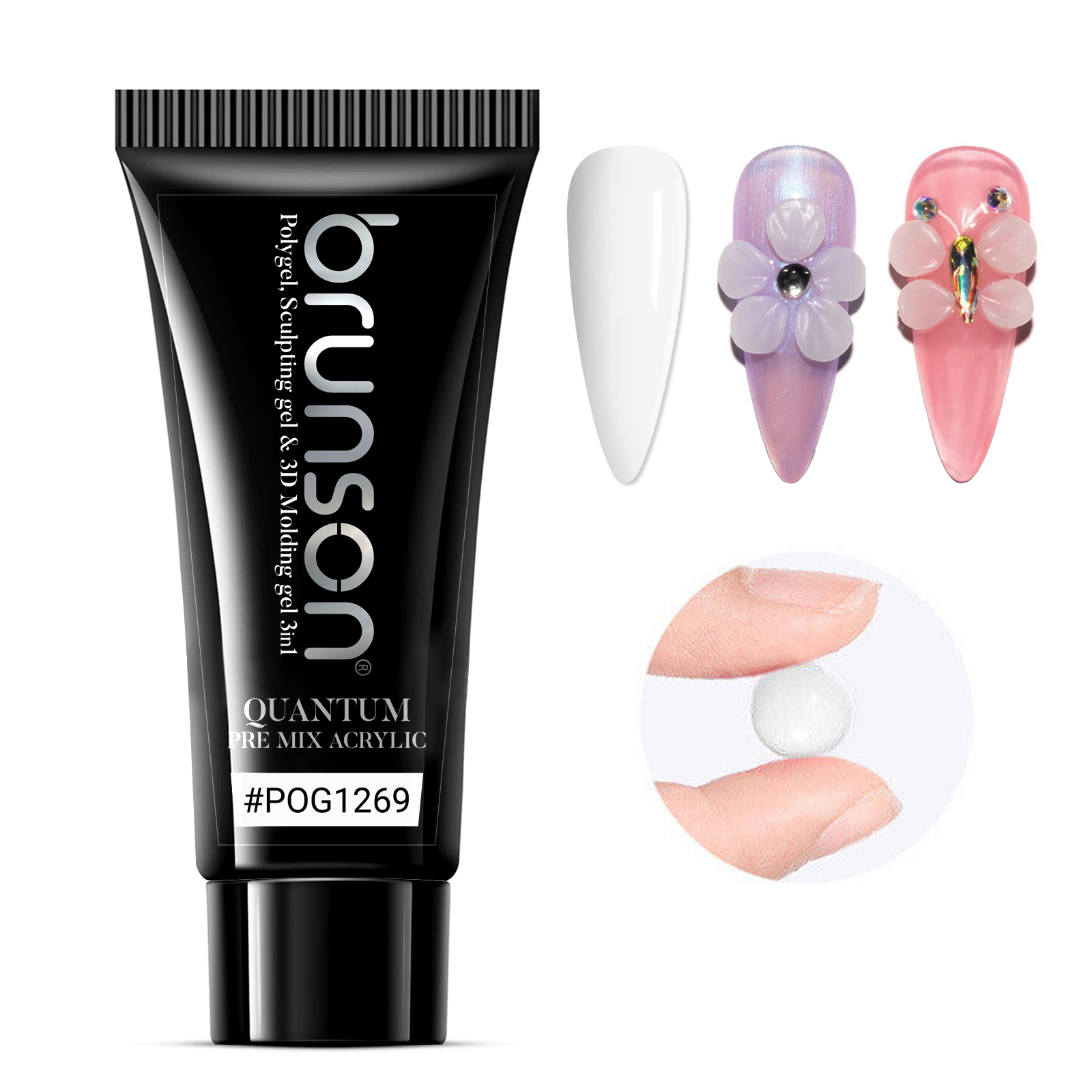 Brunson polygel nail gel UAE
