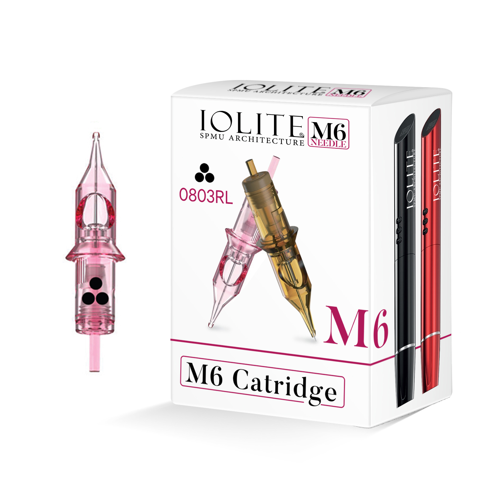 Iolite M6 Disposable Universal Tattoo Needle Cartridges 10Pcs 0803RL