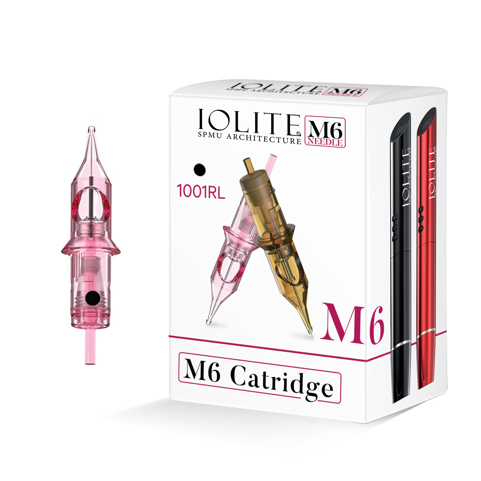 Iolite M6 Disposable Universal Tattoo Needle Cartridges 10Pcs 1001RL