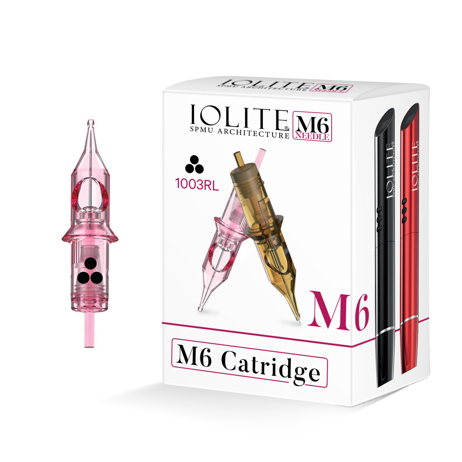 Iolite M6 Disposable Universal Tattoo Needle Cartridges 10Pcs 1003RL