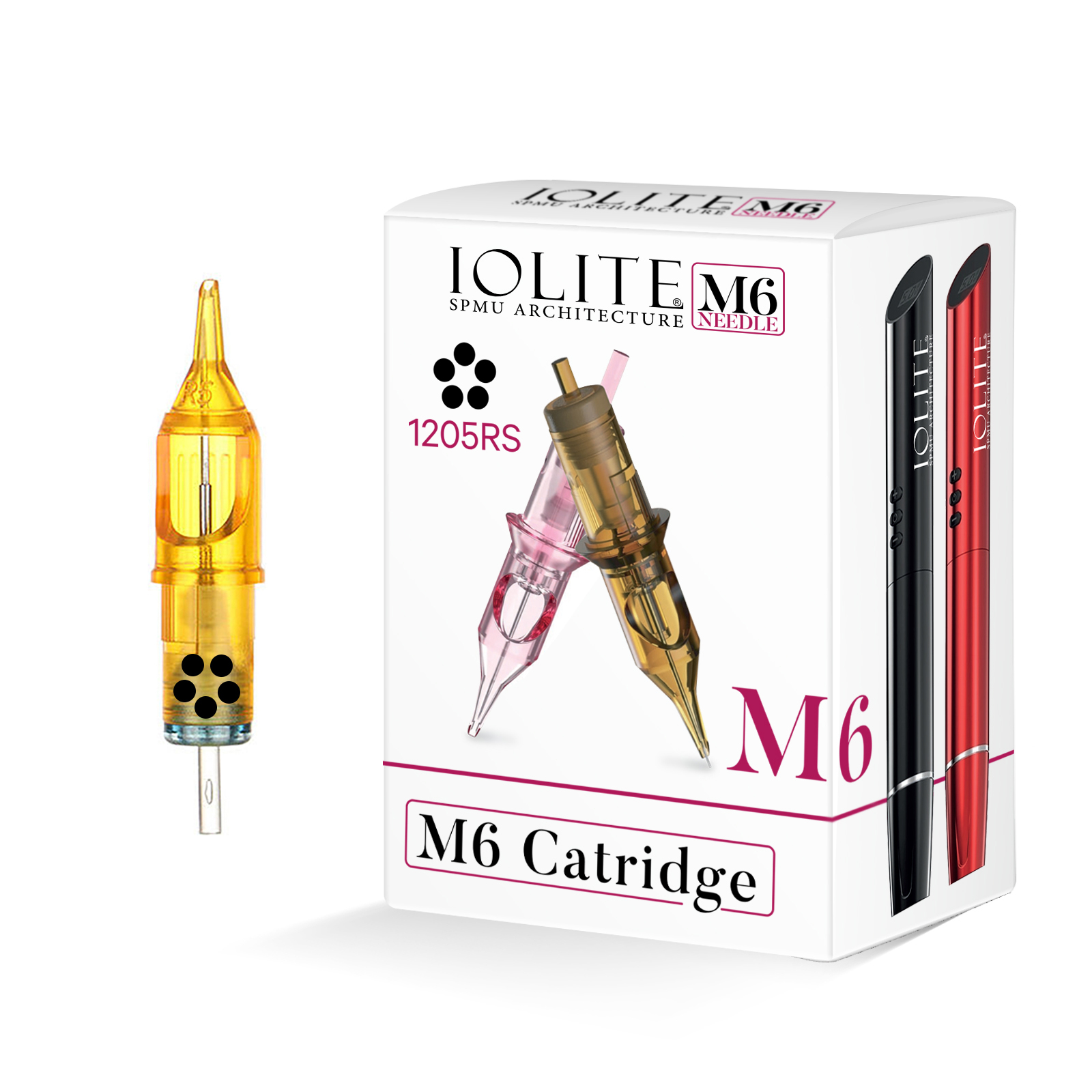 Iolite M6 Disposable Universal Tattoo Needle Cartridges 10Pcs 1205RS