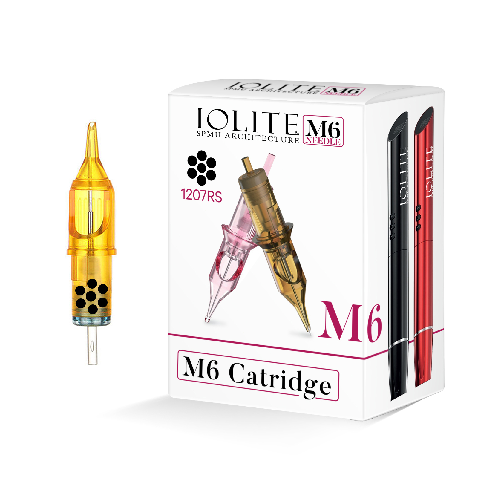 Iolite M6 Disposable Universal Tattoo Needle Cartridges 10Pcs 1207RS