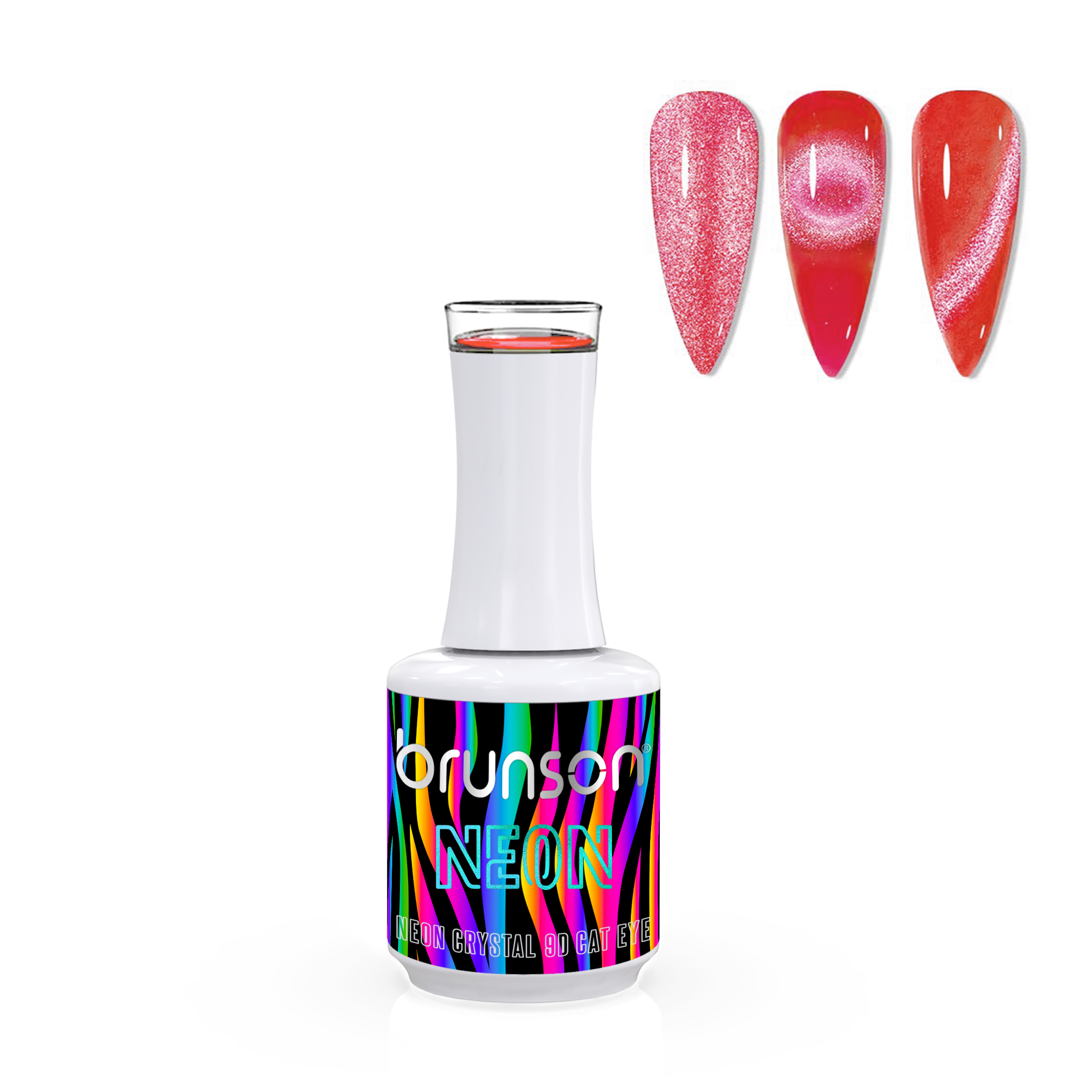 Brunson Neon Crystal 9D Cat Eye B9DNC11