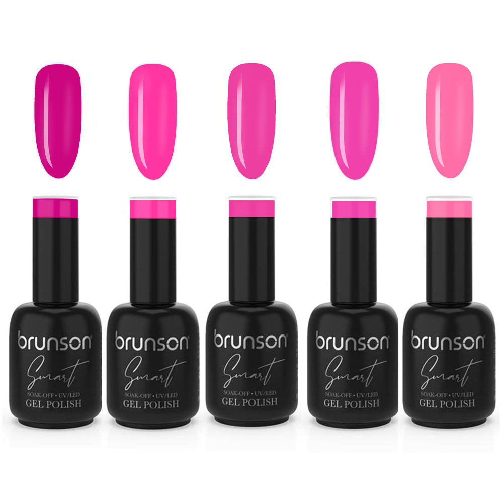 Brunson Smart Pink Gel Polish