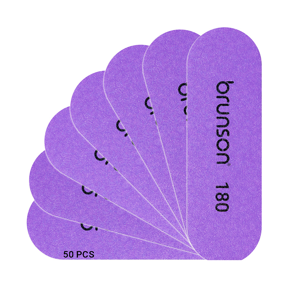 Foot File Replacement Sandpaper Pedicure Refill Pads 50pcs Grits#180 RPP180-Purple
