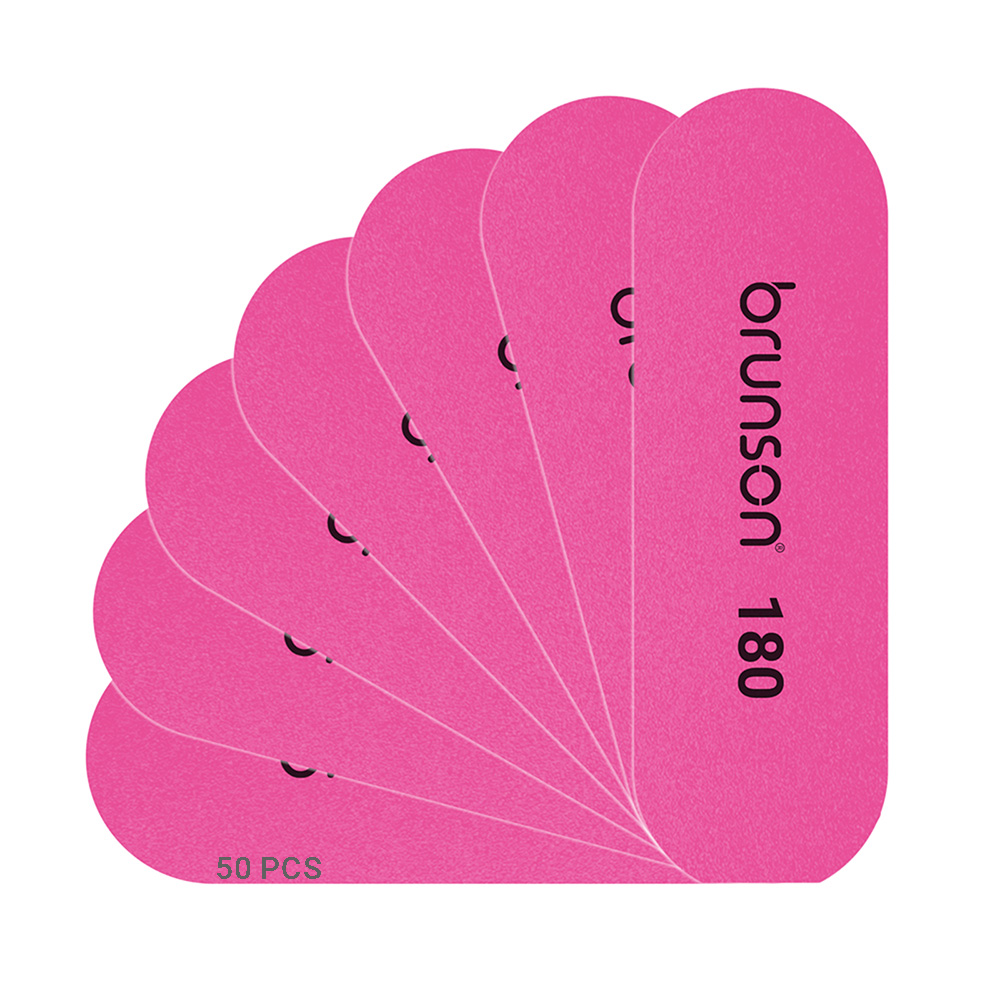 Foot File Replacement Sandpaper Pedicure Refill Pads 50pcs Grits#180 RPP180-Pink