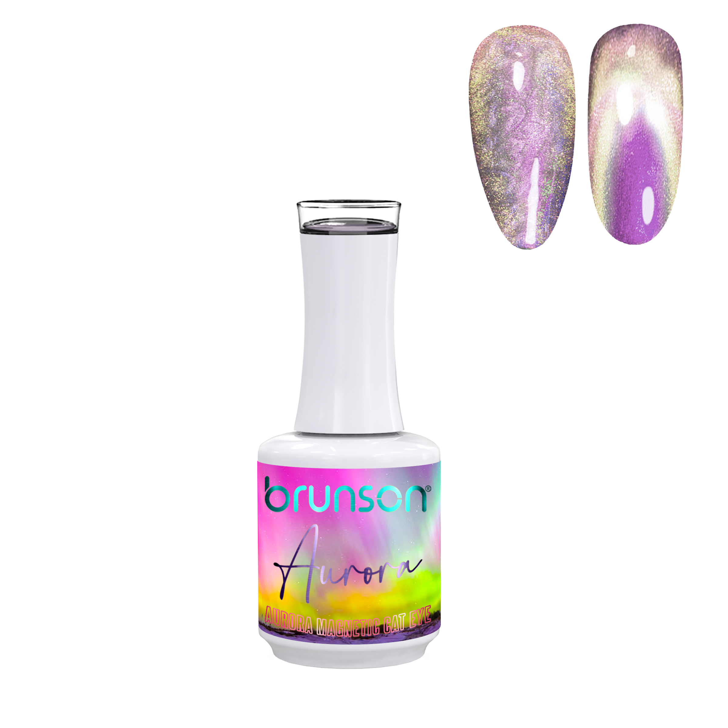 Auroras Magnetic Cat Eye Gel Nail Polish BAMC016
