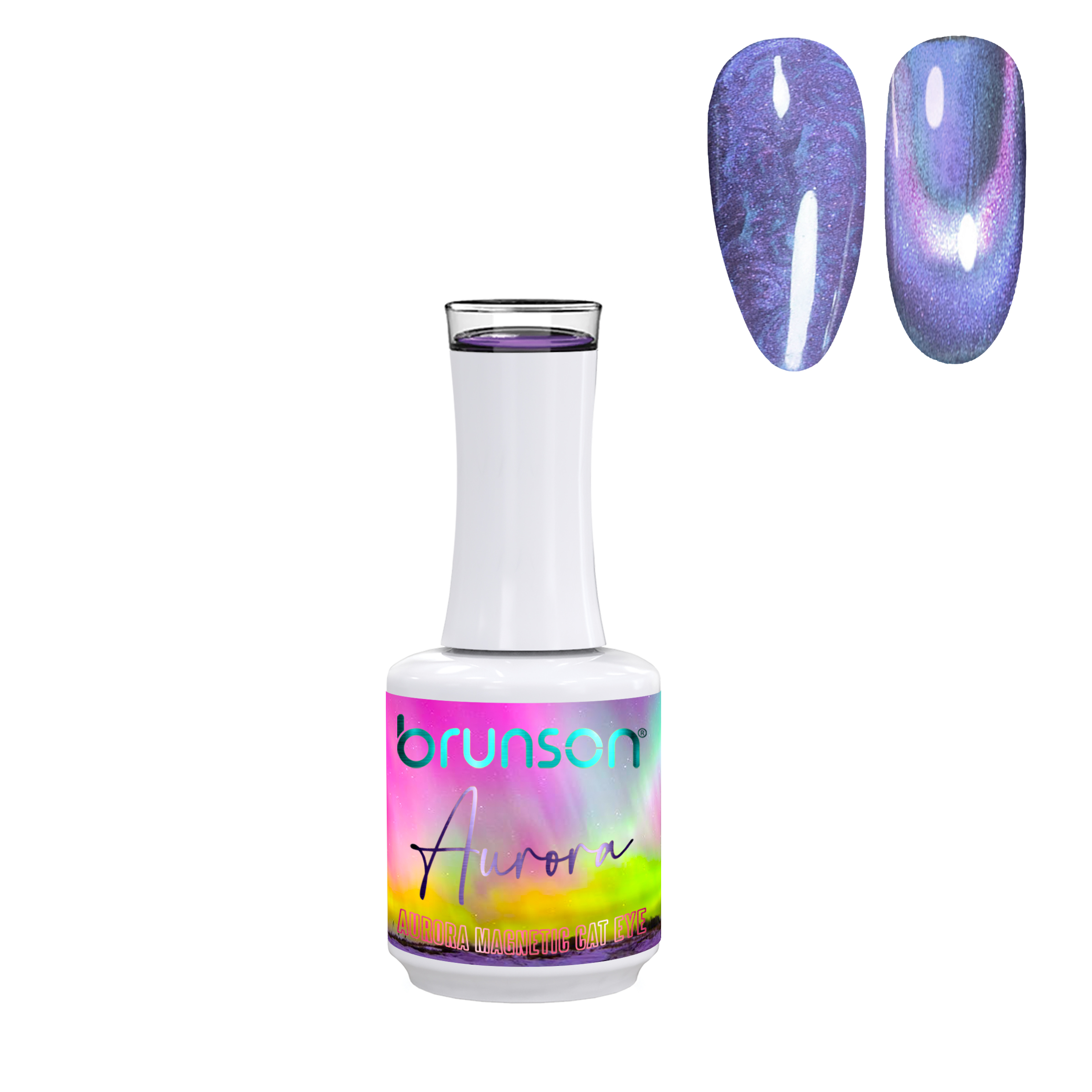 Auroras Magnetic Cat Eye Gel Nail Polish BAMC013
