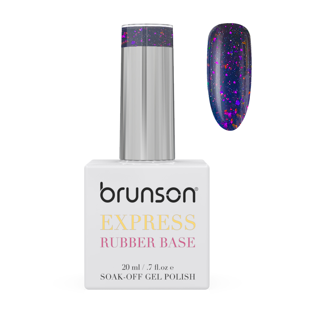 Rubber Base Gel for Nails Glitter Shade Micro Diamond DB6216