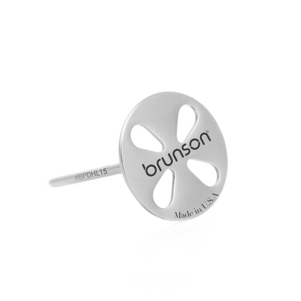 Stainless Steel Pedicure disc with holes Metal Disk for Callus Remover BPDHS15