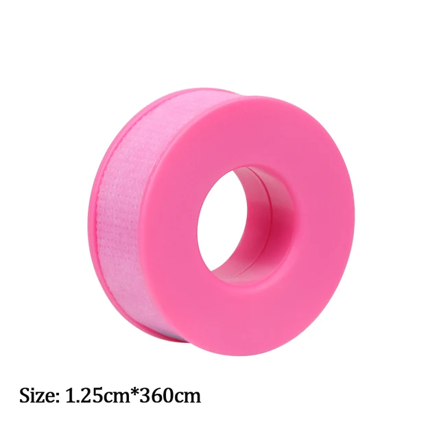 Eyelash Extension Tape Sticker Isolation With Holes Breathable Sensitive Resistant Non-woven Gel Tape Patches Eye Pads 1.2cm*3.6m ILCT01 - Purple