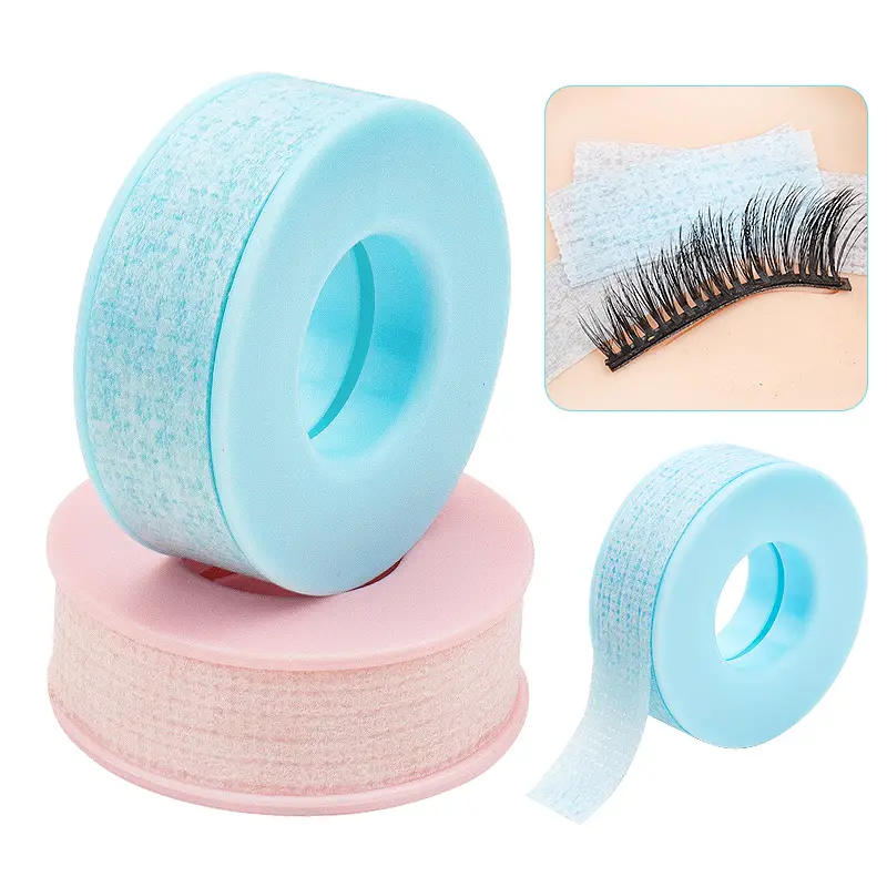 Eyelash Extension Tape Sticker Isolation With Holes Breathable Sensitive Resistant Non-woven Gel Tape Patches Eye Pads 1.2cm*3.6m ILCT01