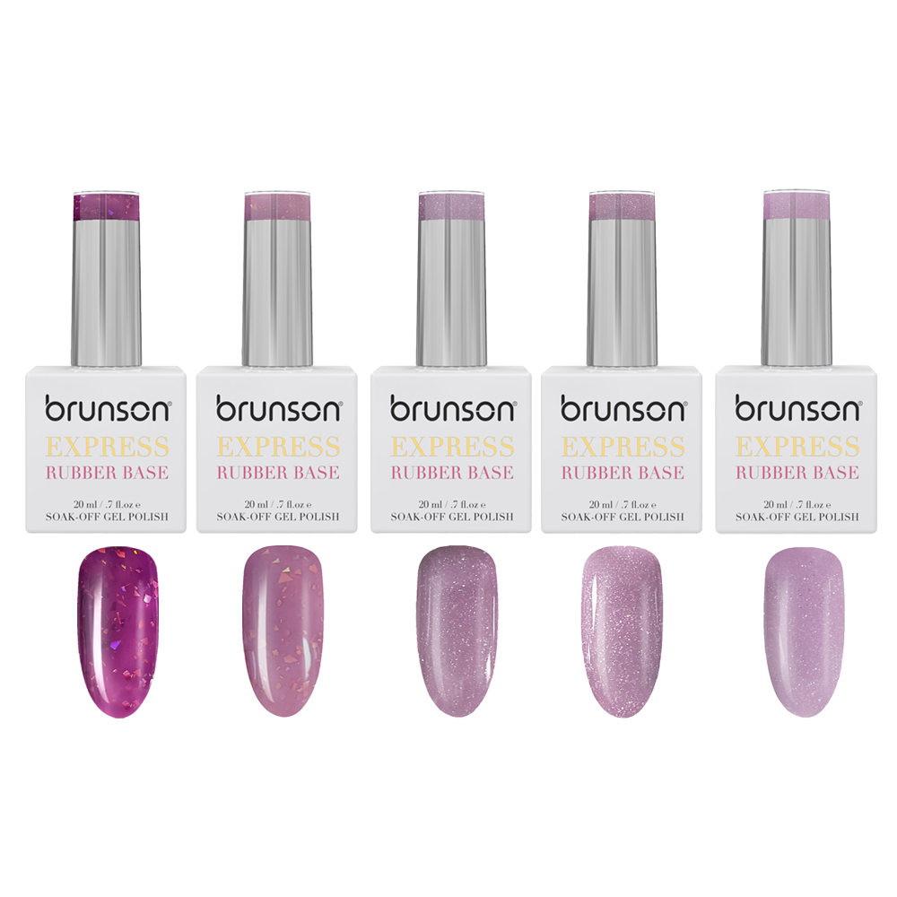 Rubber Base Gel Polish Collection Winter Shades 1