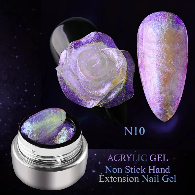 Brunson Acrylic Gel Non-Stick Hand Extension Nail Gel 8g B3DAG-10