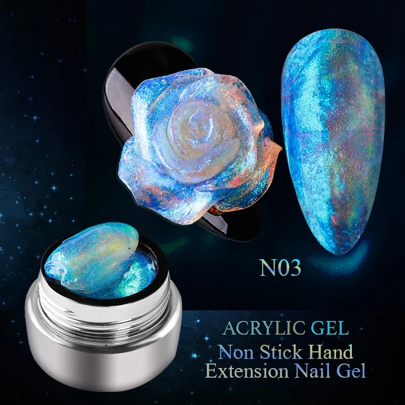 Brunson Acrylic Gel Non-Stick Hand Extension Nail Gel 8g B3DAG-3
