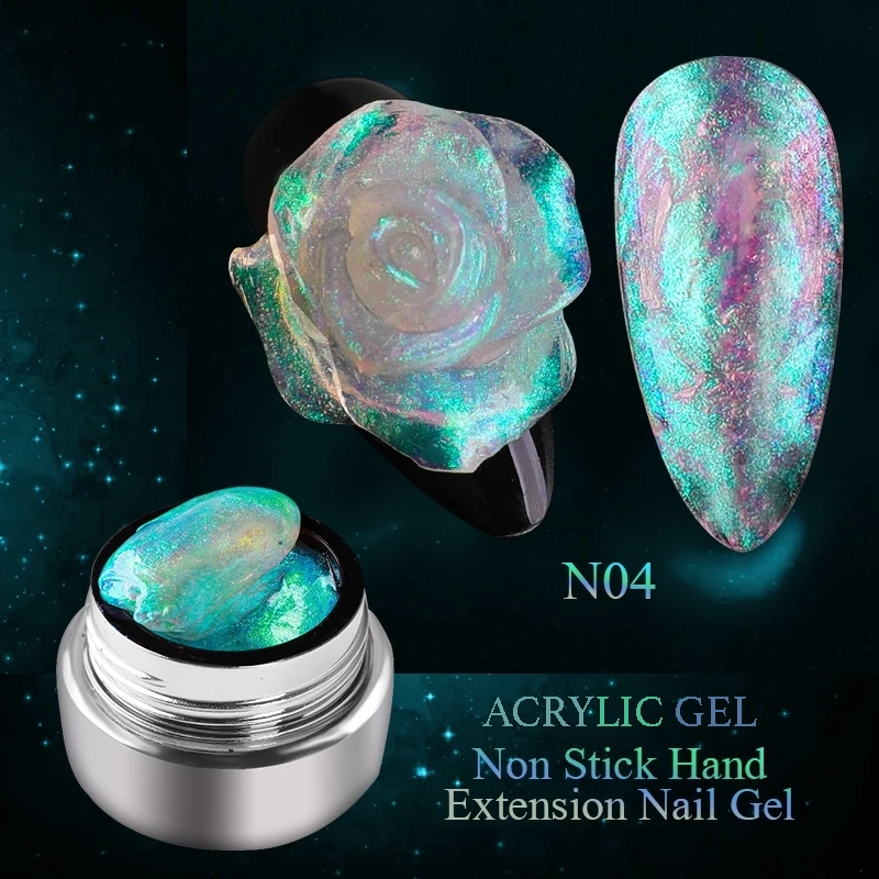 Brunson Acrylic Gel Non-Stick Hand Extension Nail Gel 8g B3DAG-4