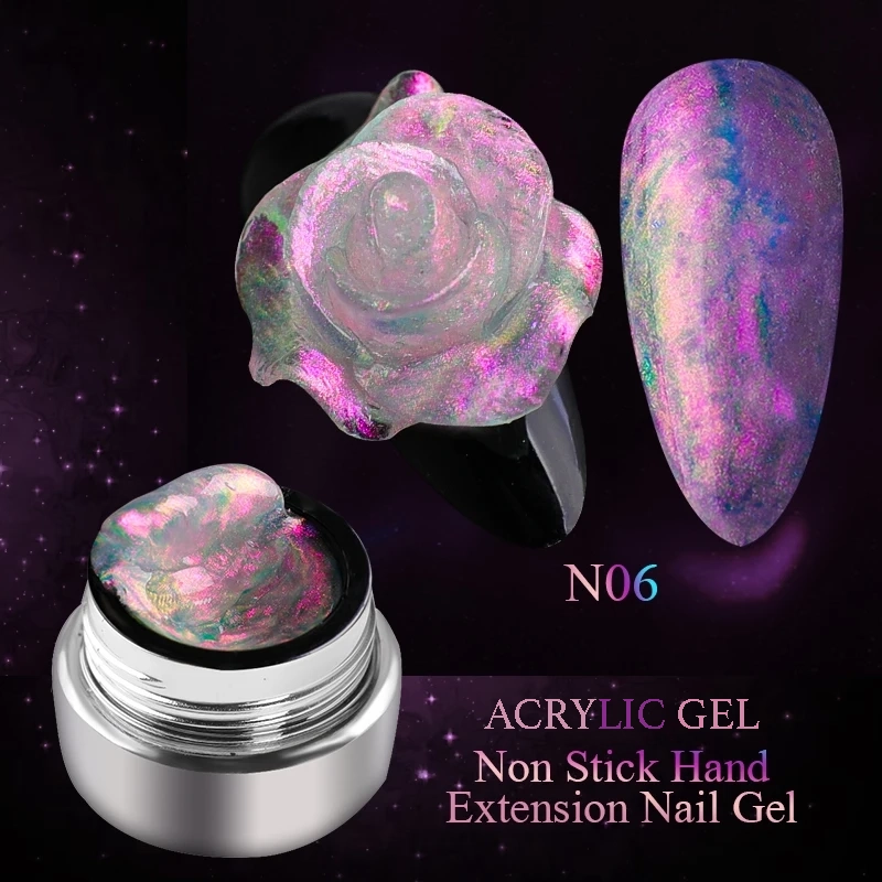 Brunson Acrylic Gel Non-Stick Hand Extension Nail Gel 8g B3DAG-6