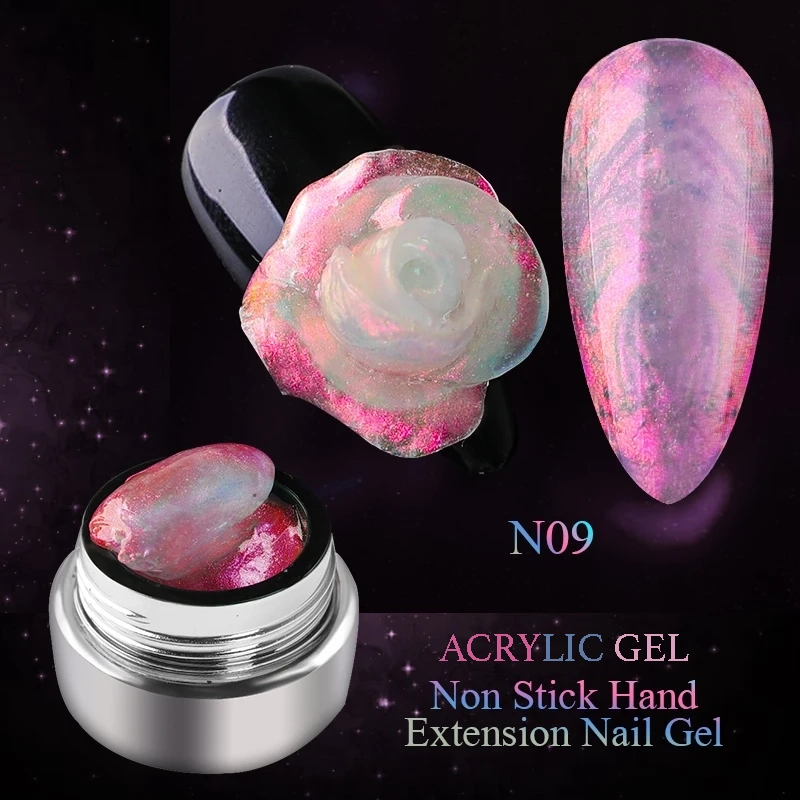Brunson Acrylic Gel Non-Stick Hand Extension Nail Gel 8g B3DAG-9