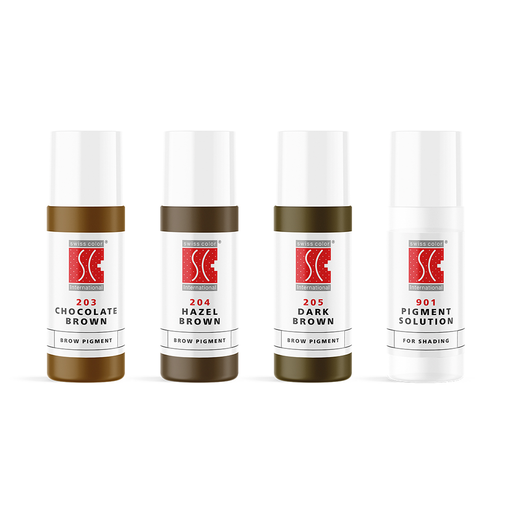 Swiss Color Brow Pigment Set Dubai