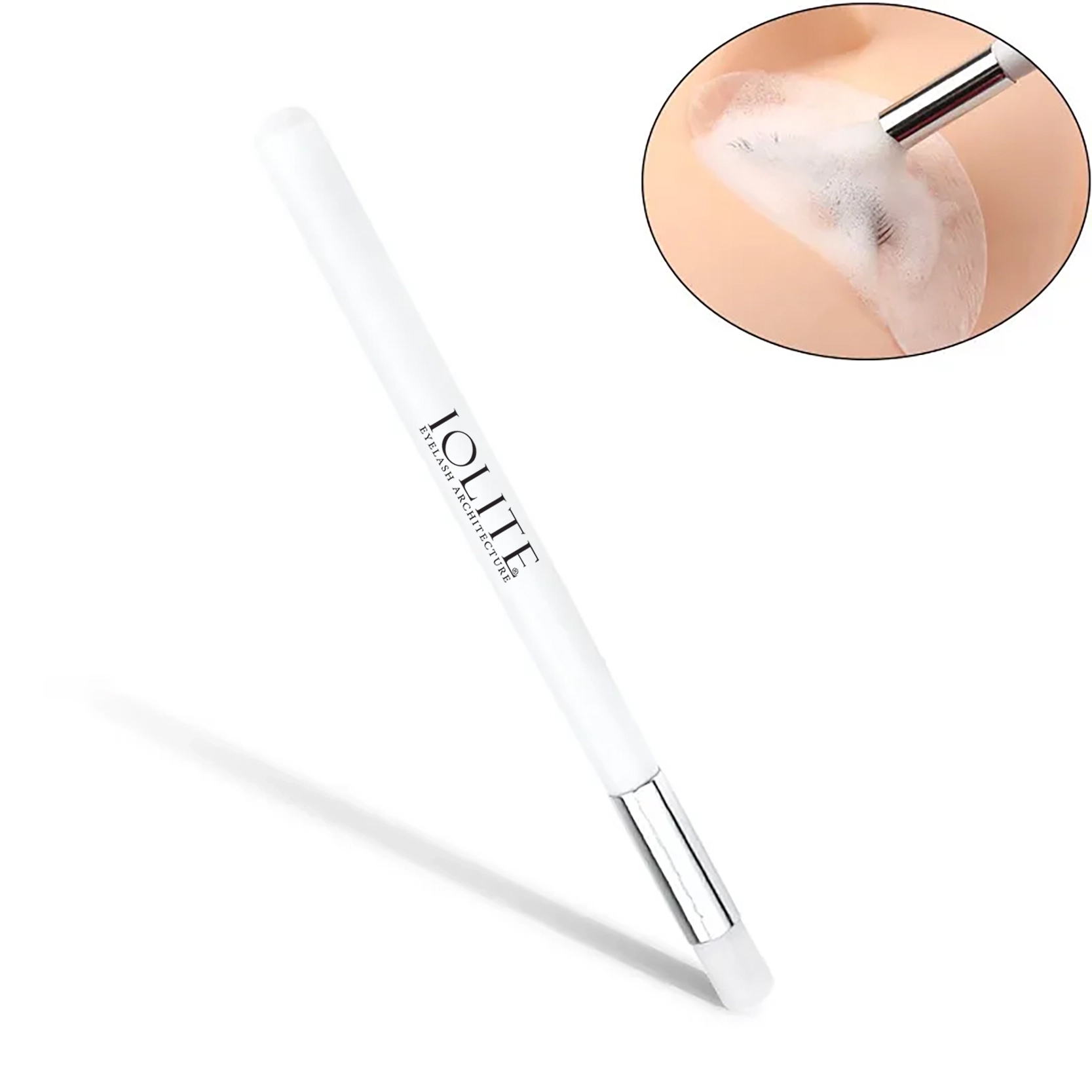 Professional Eyelash Cleaning Brush Gentle Lash Shampoo Brush for Eyebrows and Nose Beauty Makeup Tool for Women Eyes Makeup Sets for Mother ICB01