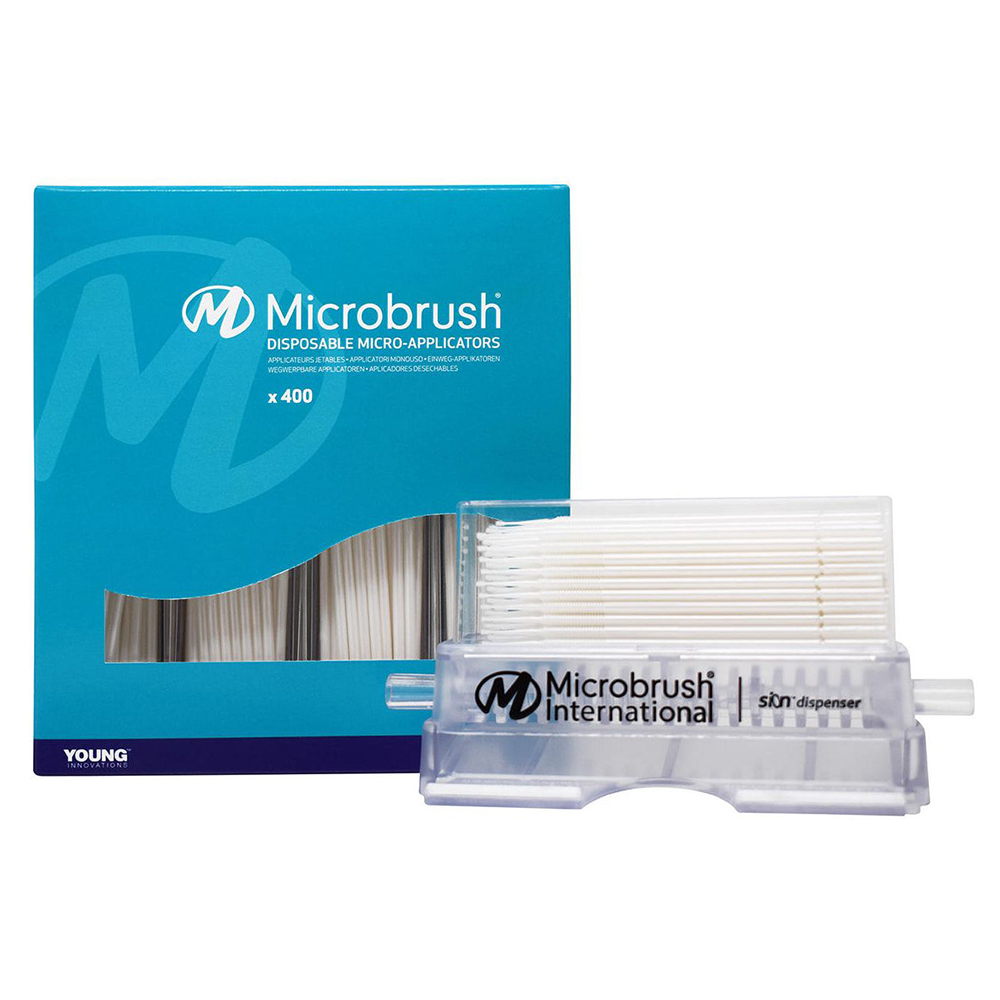 Microbrush Plus Applicators Dispenser Kit, Dispenser with 400 applicators SCMB