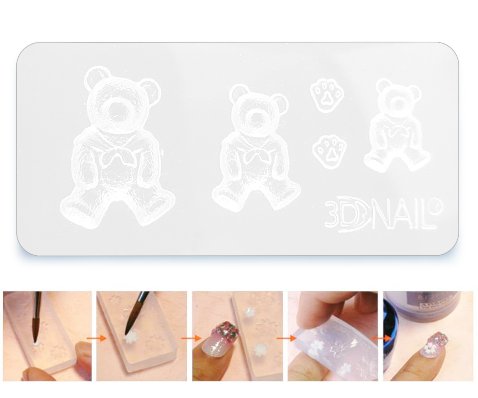 Silicone Nail Art Mold