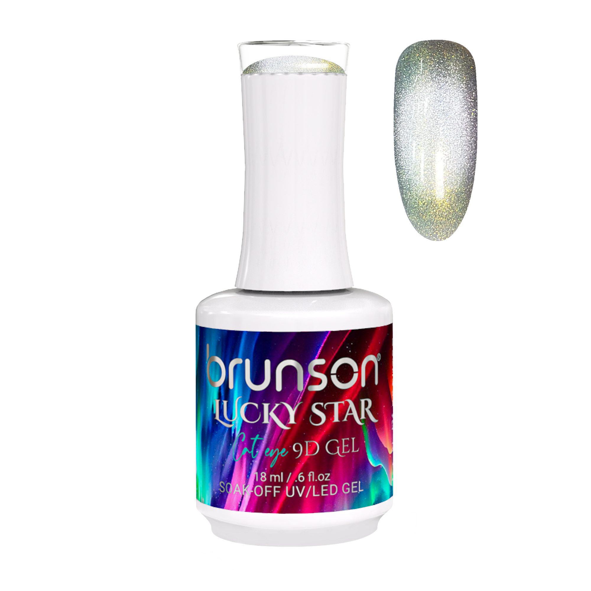 Brunson Lucky Star Cat Eye 9D Gel 18ml BLS9D04