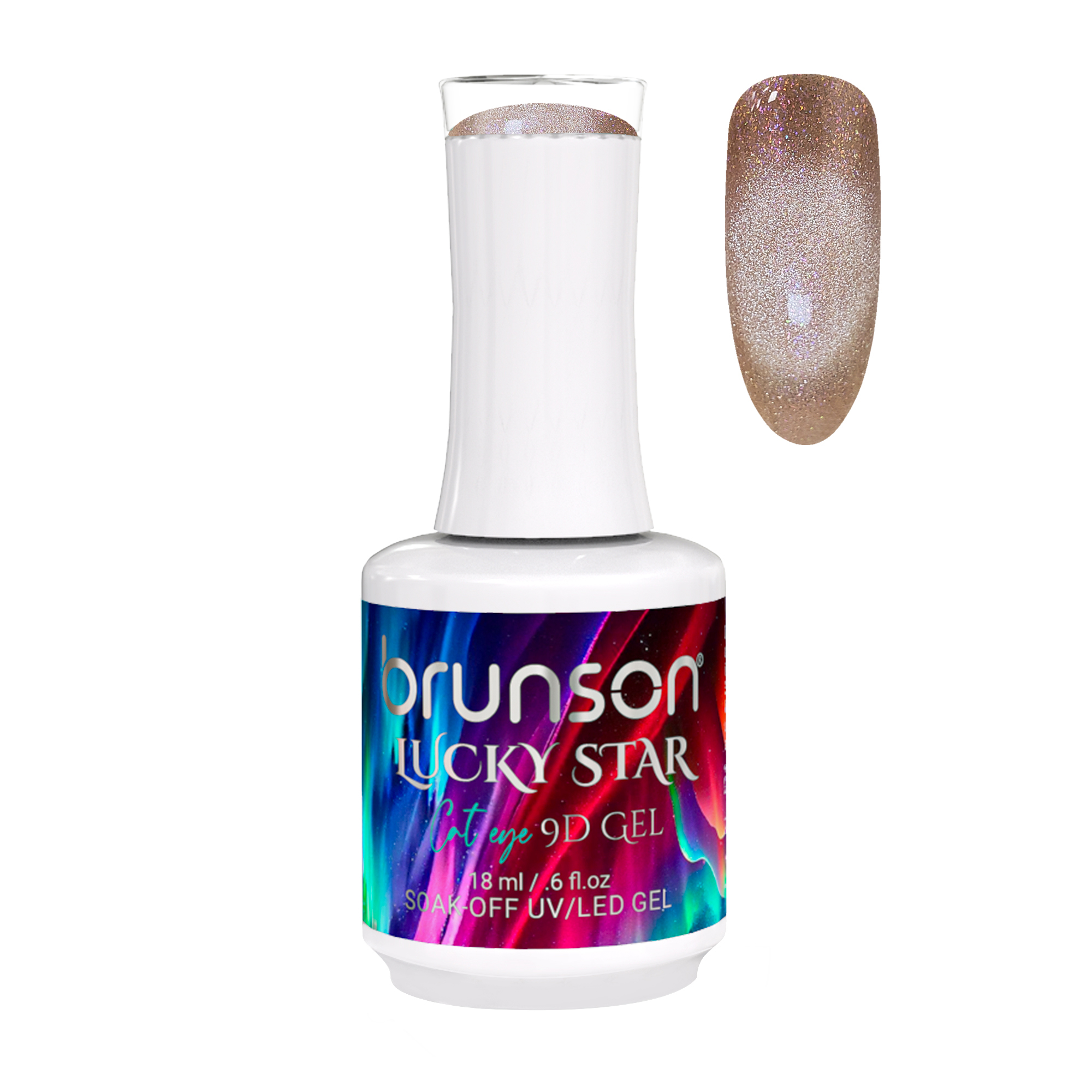 Brunson Lucky Star Cat Eye 9D Gel 18ml BLS9D12