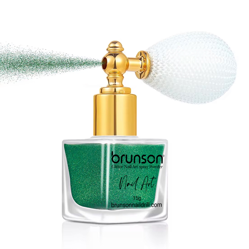 Brunson Highlight Powder Glitter Spray 15g – Nail Art Glitter – Shimmer Highlighter Glitter Powder for Makeup – Nail Art – Craft Design BGPS36