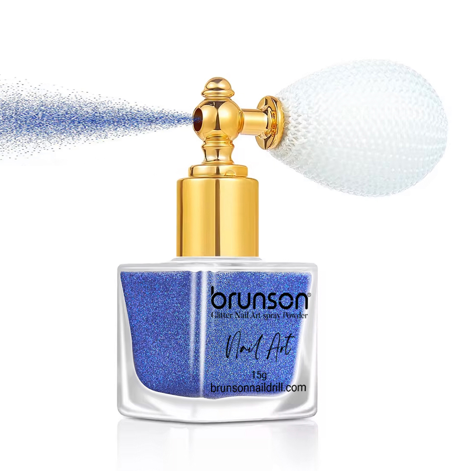 Brunson Highlight Powder Glitter Spray 15g – Nail Art Glitter – Shimmer Highlighter Glitter Powder for Makeup – Nail Art – Craft Design BGPS41